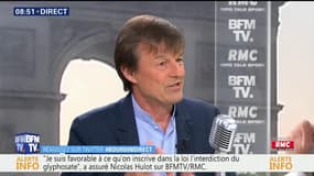 "Le rattrapage du diesel sur l'essence va se poursuivre progressivement", assure Nicolas Hulot