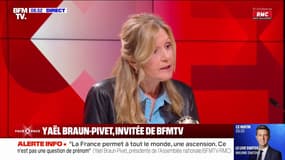 Plainte du ministère de l'Intérieur contre Raphaël Arnault (LFI): "Le député n'est pas au-dessus des lois", rappelle Yaël Braun-Pivet