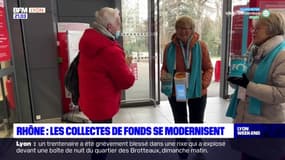 Rhône: des collectes de fonds qui se modernisent, les dons acceptés par carte bancaire