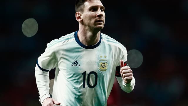 Lionel Messi avec la sélection argentine face au Venezuela lors de la Copa America, le 28 juin 2019
