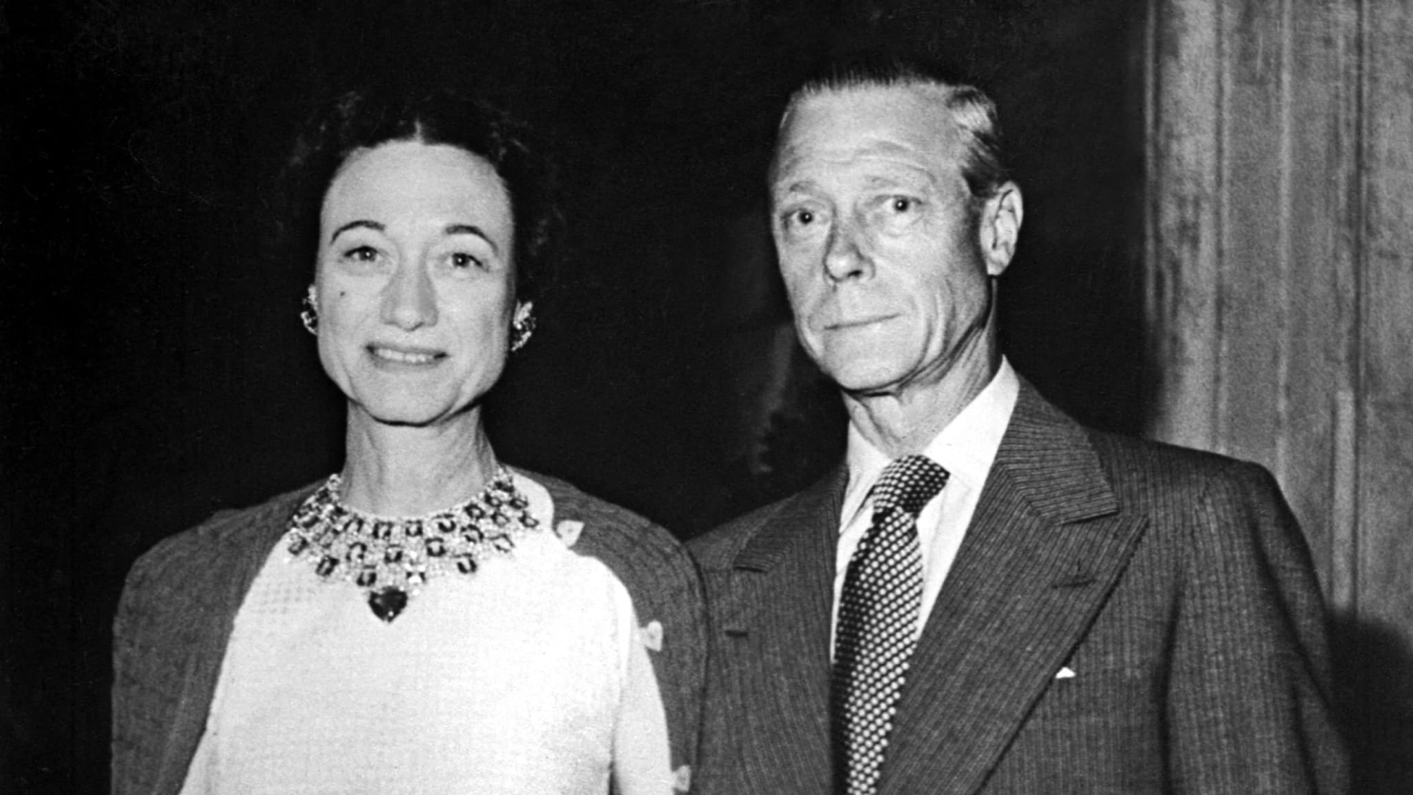 Photo non datée d'Edouard VIII et de son épouse Wallis Simpson.