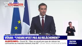 Olivier Véran sur le Covid-19: "Cette incertitude autour des variants doit nous inciter à la vigilance absolue"