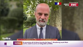#Anti2010: "C'est complètement stupide", réagit Jean-Michel Blanquer