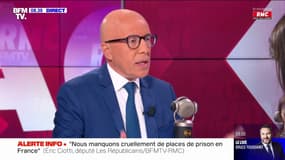 Éric Ciotti favorable à un "ministre délégué" aux prisons aux côtés du garde des Sceaux