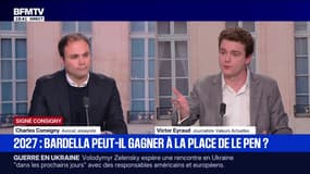SIGNÉ CONSIGNY - Possible victoire de Jordan Bardella pour la présidentielle de 2027 ? "Tout est possible", estime Charles Consigny, avocat