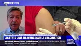 Covid-19: le Pr Christian Brechot témoigne de l'avance des États-Unis sur la vaccination