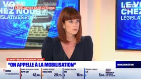 Manifestation contre l'extrême droite à Lyon: "tout cela est très inquiétant" selon la candidate RN Tiffany Joncour