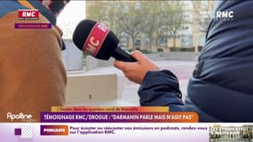 Témoignage RMC/drogue: "Darmanin parle mais n'agit pas" 