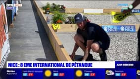 Nice: le 8e International de pétanque se déroule sur la place Masséna