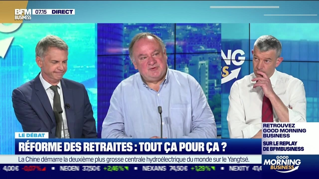 Le débat : Réforme des retraites, tout ça pour ça ?, par Jean-Marc Daniel et Nicolas Doze - 29/06