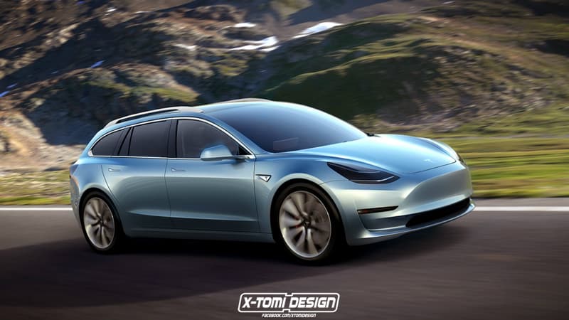 La toute nouvelle Model 3 se voit décliner en break "Sportwagon". Bonne idée ou sacrilège? A vous de juger.