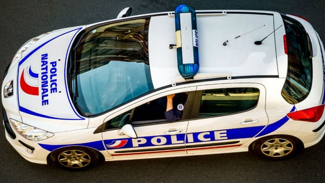 Illustration - Une voiture de police