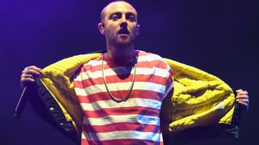 Mac Miller sur scène en octobre 2017