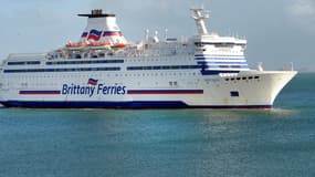 Image d'illustration d'un ferry sur la Manche