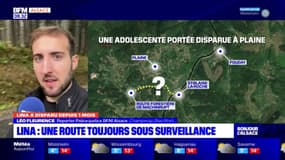 À Plaine, la route où a disparu Lina toujours sous étroite surveillance