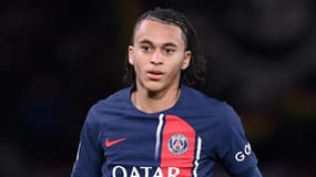 Ethan Mbappé lors de PSG-Metz, le 20 décembre 2023 en Ligue 1