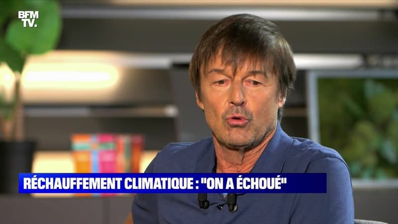 Nicolas Hulot était l'invité d'Apolline de Malherbe - 03/07