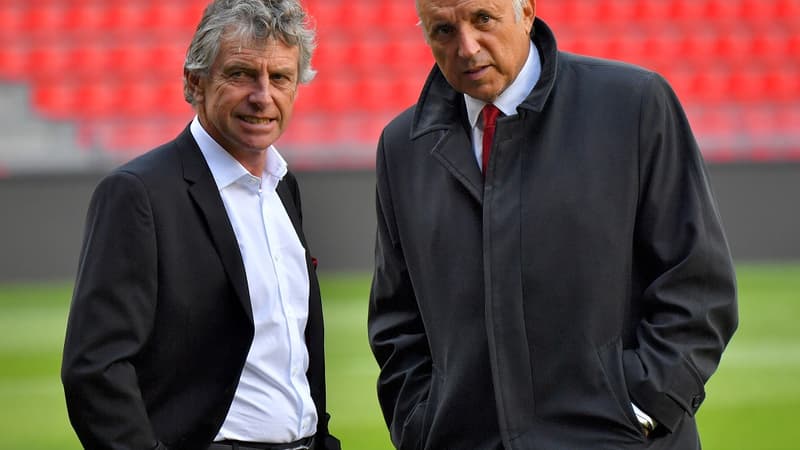 Christian Gourcuff et René Ruello