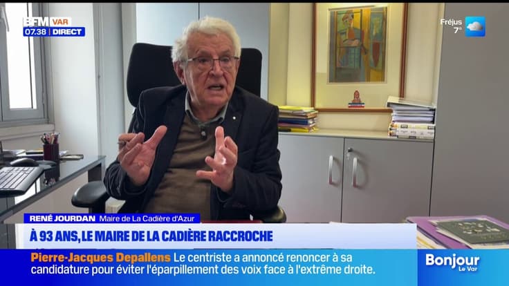 À 93 ans, le maire de la cadière raccroche
