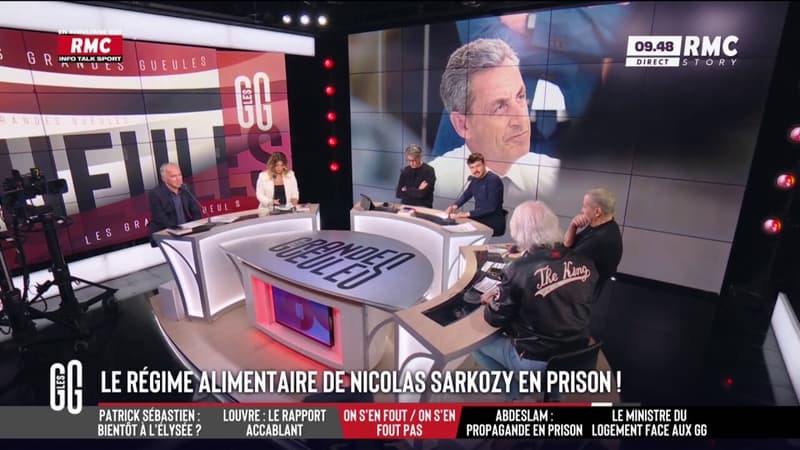 Le curieux régime alimentaire de Nicolas Sarkozy en prison