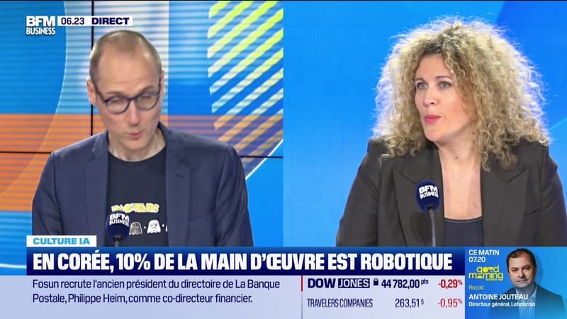 Culture IA : En Corée, 10% de la main-d'oeuvre est robotique, par Anthony Morel - 03/12