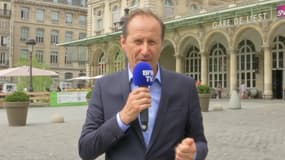 Le député LaREM du Haut-Rhin Bruno Fuchs, apparenté Modem à l'Assemblée, le 21 août 2018 sur BFMTV. 
