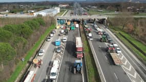 Le blocage de l'A64 entre Toulouse et Bayonne dure depuis désormais six jours