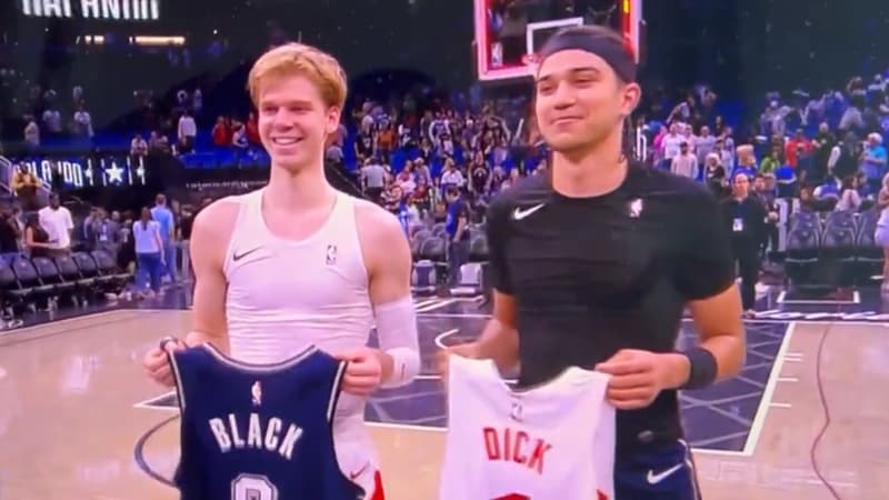 Gradey Dick et Anthony Black