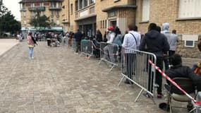L'opération éphémère de la Croix-Rouge du 93 a rencontré un franc succès à Stains.