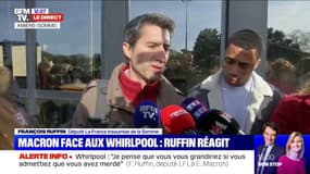 Emmanuel Macron en visite à Whirlpool: François Rufin dénonce un "décalage entre le vécu ordinaire des gens et ce que vient raconter le Président"