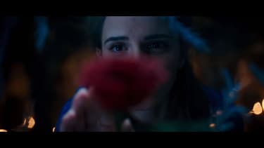 Emma Watson, dans un teaser de "La Belle et la Bête, de Disney.
