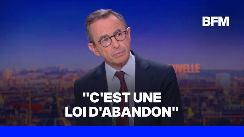 Bruno Retailleau, candidat LR à la présidentielle, réagit à l'adoption de la loi sur l'aide à mourir