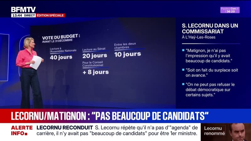 LES ÉCLAIREURS - La course contre-la-montre entamée par Sébastien Lecornu pour proposer un budget