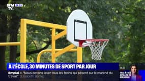 Rentrée 2022: à l'école élémentaire, 30 minutes de sport par jour