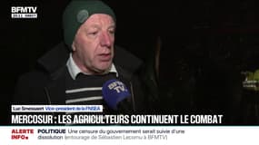 Colère agricole: "Aujourd'hui, il y a beaucoup de flou", dénonce Luc Smessaert, vice-président de la FNSEA