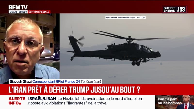 L’Iran ne souhaiterait pas négocier avec les États-Unis tant qu’ils maintiennent leur blocus des ports iraniens