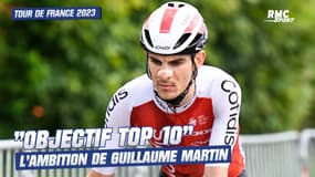 Tour de France 2023 : "Objectif top 10", Guillaume Martin sans limite