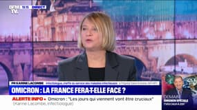 Pr Karine Lacombe: "La vaccination, plus le dépistage individuel, sont des bonnes mesures" à appliquer pour le Nouvel An