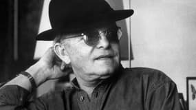 Portrait de l'écrivain américain Truman Capote pris le 02 octobre 1980 à New York. 