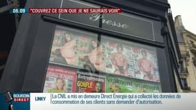 Faut-il interdire les "unes" des magazines porno à la vue de tous dans les kiosques ?
