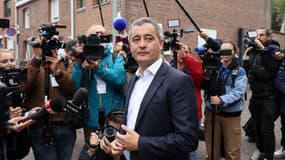 Gérald Darmanin, le 29 septembre 2024 à Tourcoing pour sa rentrée politique