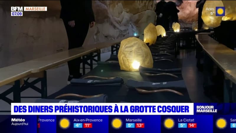 Marseille: un dîner préhistorique organisé dans réplique de la Grotte Cosquer