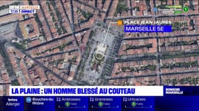 Marseille: un homme de 25 ans blessé à l'arme blanche au thorax dans le quartier de la Plaine