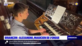 Briançon: Alexandre, 16 ans, seul joueur d'orgue à la Collégiale 