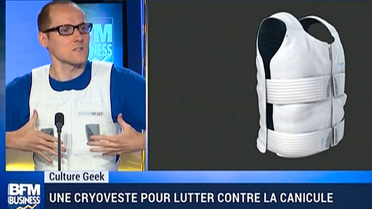 Une PME française a inventé une veste rafraîchissante anti-canicule