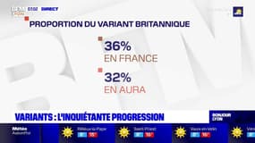 Covid-19: la progression des variants inquiète