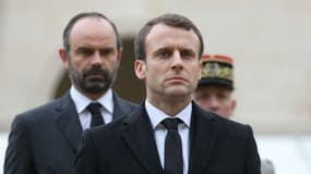 Édouard Philippe et Emmanuel Macron