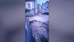 Les images des orages et du déluge filmées cette nuit à Cumières dans la Marne