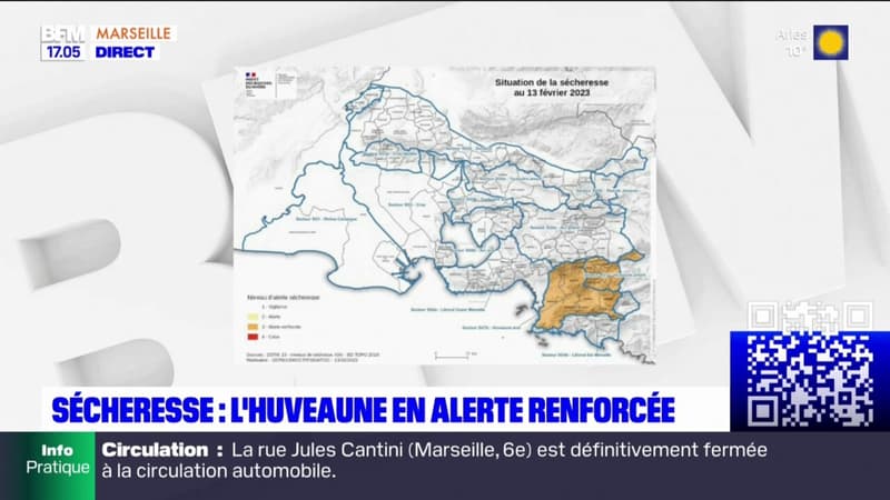 Bouches-du-Rhône: l'Huveaune passe en alerte sécheresse renforcée