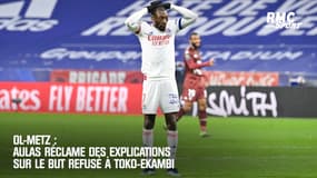 OL - Metz : Aulas réclame des explications sur le but refusé à Toko-Ekambi